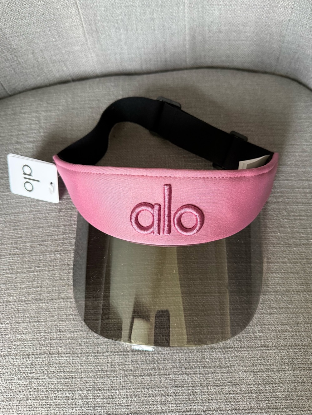 ALO Yoga Airlift Solar Visor Wild Pink Rose NWT